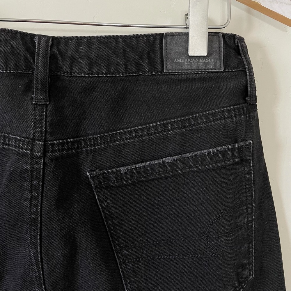 American Eagle Black Jean Skirt - Picture 5 of 13
